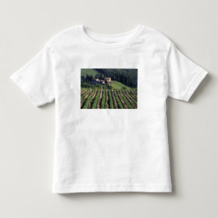 Europe, Italy, Tuscany. Scenic villa cyprus. Toddler T-shirt