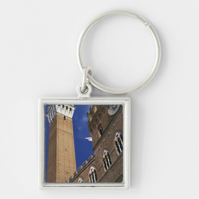 Europe, Italy, Tuscany, Siena. Torre del Keychain (Front)