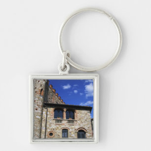 Europe, Italy, Umbria, Chianti, Montebenichi. Keychain