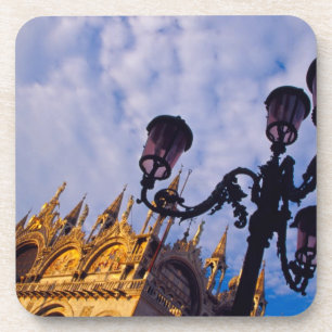 Europe, Italy, Venice. Byzantine Basilica and Coaster