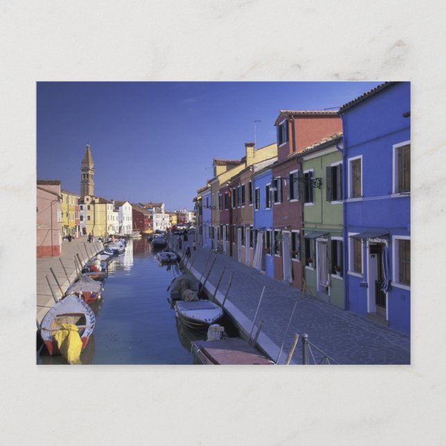 Europe, Italy, Venice, Murano Island, Colourful Postcard (Front)