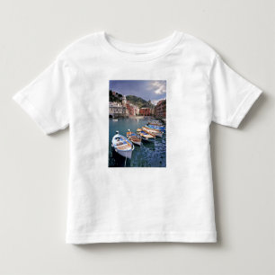 Europe, Italy, Vernazza. Brightly painted boats Toddler T-shirt
