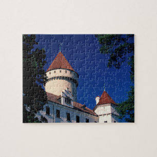Europe, Konopiste Castle, Czech Republic, statue Jigsaw Puzzle