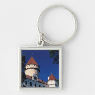 Europe, Konopiste Castle, Czech Republic, statue Keychain