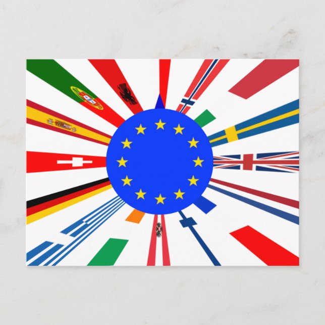 Europe, Land of the Rising Sun Postcard (Front)
