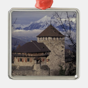 Europe, Liechtenstein, Vaduz. Vaduz castle, Metal Ornament