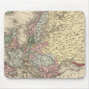 Europe Map by Mitchell Mouse Pad
