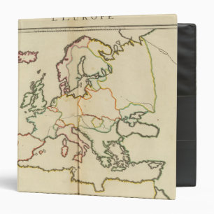 Europe, Mountains and Rivers Outline Binder