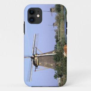 Europe, Netherlands, Zuid Holland, Kinderdijk. 2 iPhone 11 Case