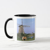Europe, Netherlands, Zuid Holland, Kinderdijk. 2