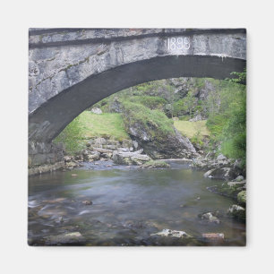 Europe, Norway. Stone Bridge enroute to Bergen Magnet