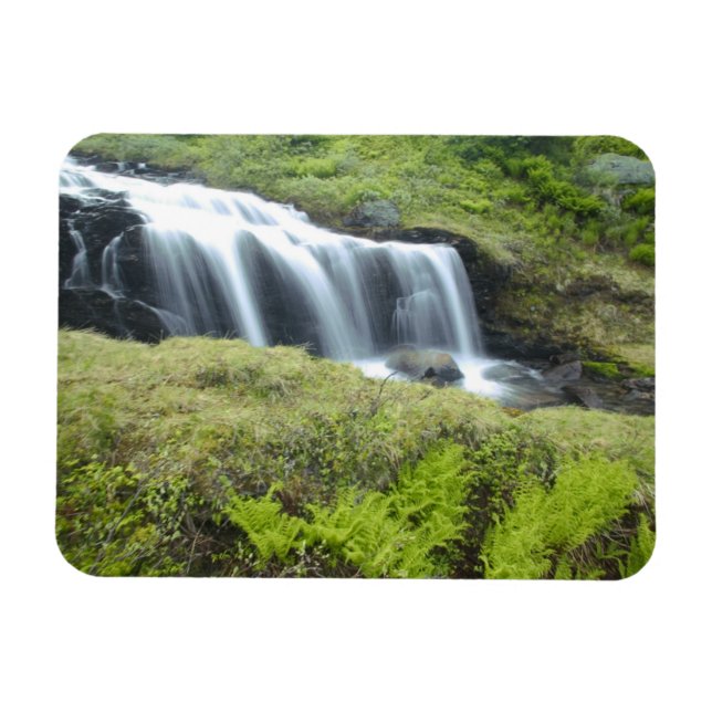Europe, Norway. Waterfall. Magnet (Horizontal)
