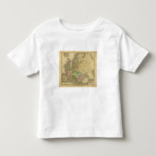 Europe Olney Map Toddler T-shirt