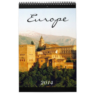 europe photography 2014 calendar