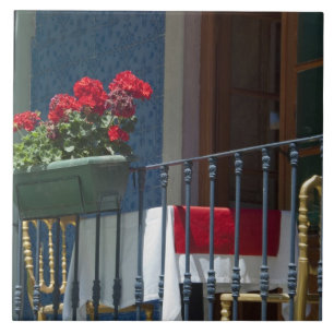 Europe, Portugal. Historic town of Sintra. Tile