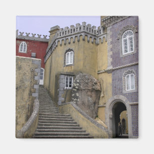 Europe, Portugal, Sintra. The Pena National 2 Magnet