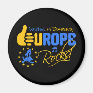 Europe Rocks! magnet