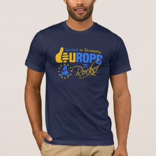 Europe Rocks! shirt - choose style & colour