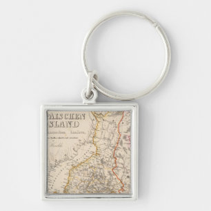 Europe, Russia, Finland 2 Keychain