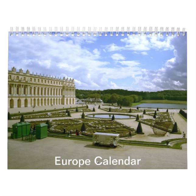 Europe scenery architecture Calendar (Cover)