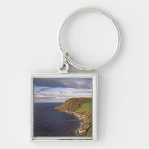 Europe, Scotland, Aberdeen. Overhead view of Keychain