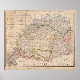 Europe, Slovakia, Hungary Poster
