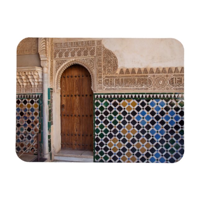 Europe, Spain, Andalusia, Granada, Alhambra Magnet (Horizontal)