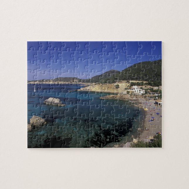 Europe, Spain, Balearics, Ibiza, Cala de Jigsaw Puzzle (Horizontal)