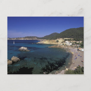 Europe, Spain, Balearics, Ibiza, Cala de Postcard