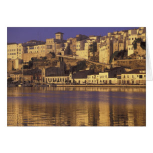 Europe, Spain, Balearics, Menorca, Mao. Dawn