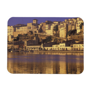 Europe, Spain, Balearics, Menorca, Mao. Dawn Magnet