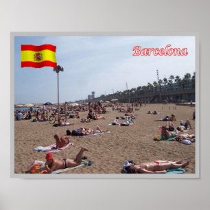 Europe - Spain - Barcelona - Poster