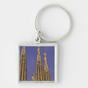 Europe, Spain, Barcelona Sagrada Familia Keychain