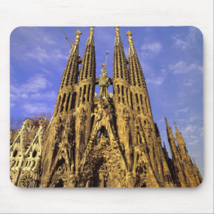 Europe, Spain, Barcelona, Sagrada Familia Mouse Pad