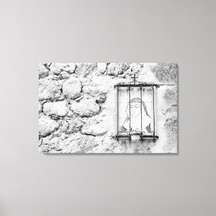 Europe, Spain, Mallorca. The Holy Wall, Canvas Print