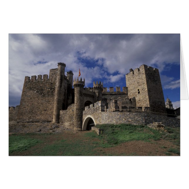 Europe, Spain, Ponferrada, Leon. Templer (Front Horizontal)
