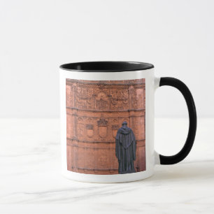 Europe, Spain, Salamanca. Coats-of-arms and Mug