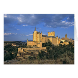 Europe, Spain, Segovia. The Alcazar, a World