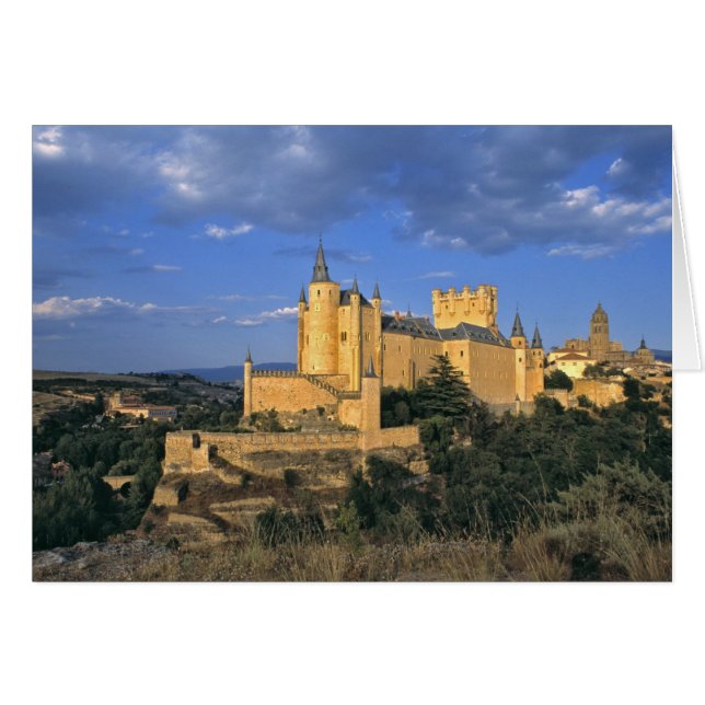 Europe, Spain, Segovia. The Alcazar, a World (Front Horizontal)