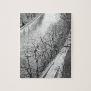 Europe, Switzerland, Bern. Overview of the Aare Jigsaw Puzzle
