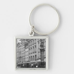 Europe, Switzerland, Bern. Tram, Marktgasse Keychain