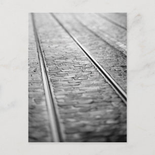 Europe, Switzerland, Bern. Tram tracks, 2 Postcard