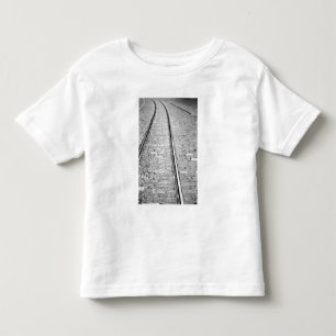 Europe, Switzerland, Bern. Tram tracks, Toddler T-shirt