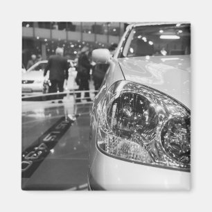 Europe, Switzerland, Geneva. Geneva Motor Show; 2 Magnet