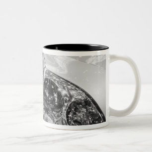 Europe, Switzerland, Geneva. Geneva Motor Show; 2 Two-Tone Coffee Mug