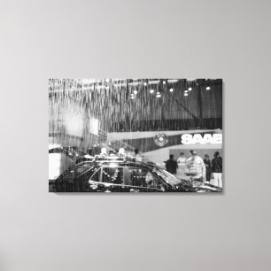 Europe, Switzerland, Geneva. Geneva Motor Show; Canvas Print