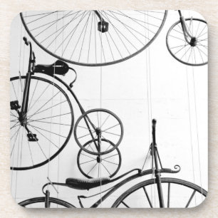 Europe, Switzerland, Lucerne. Bicycle display, Coaster