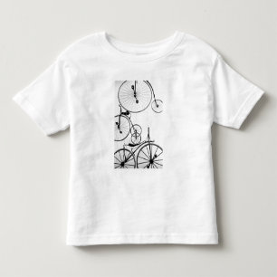 Europe, Switzerland, Lucerne. Bicycle display, Toddler T-shirt
