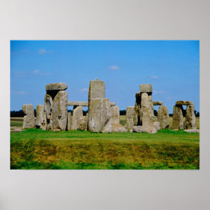 Europe, United Kingdom, England, Wiltshire, Poster