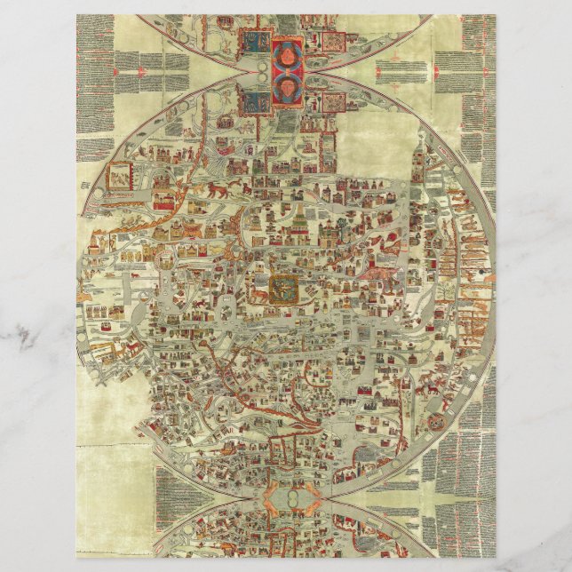 Europe vintage vieille carte cartographie géograph (Devant)